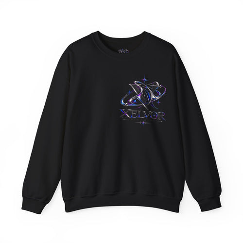 Sweat-shirt à col rond Xelvor - Pull graphique Cosmic Emblem