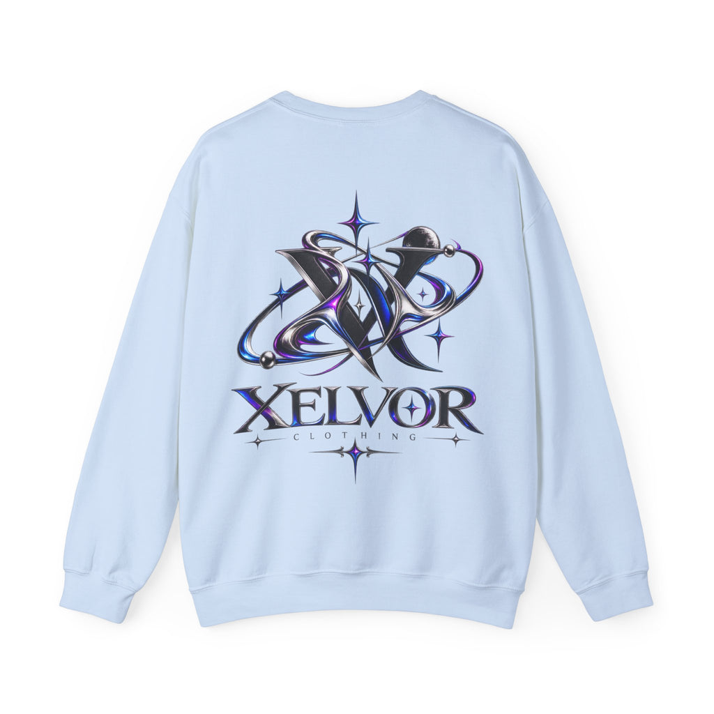 Sweat-shirt à col rond Xelvor - Pull graphique Cosmic Emblem