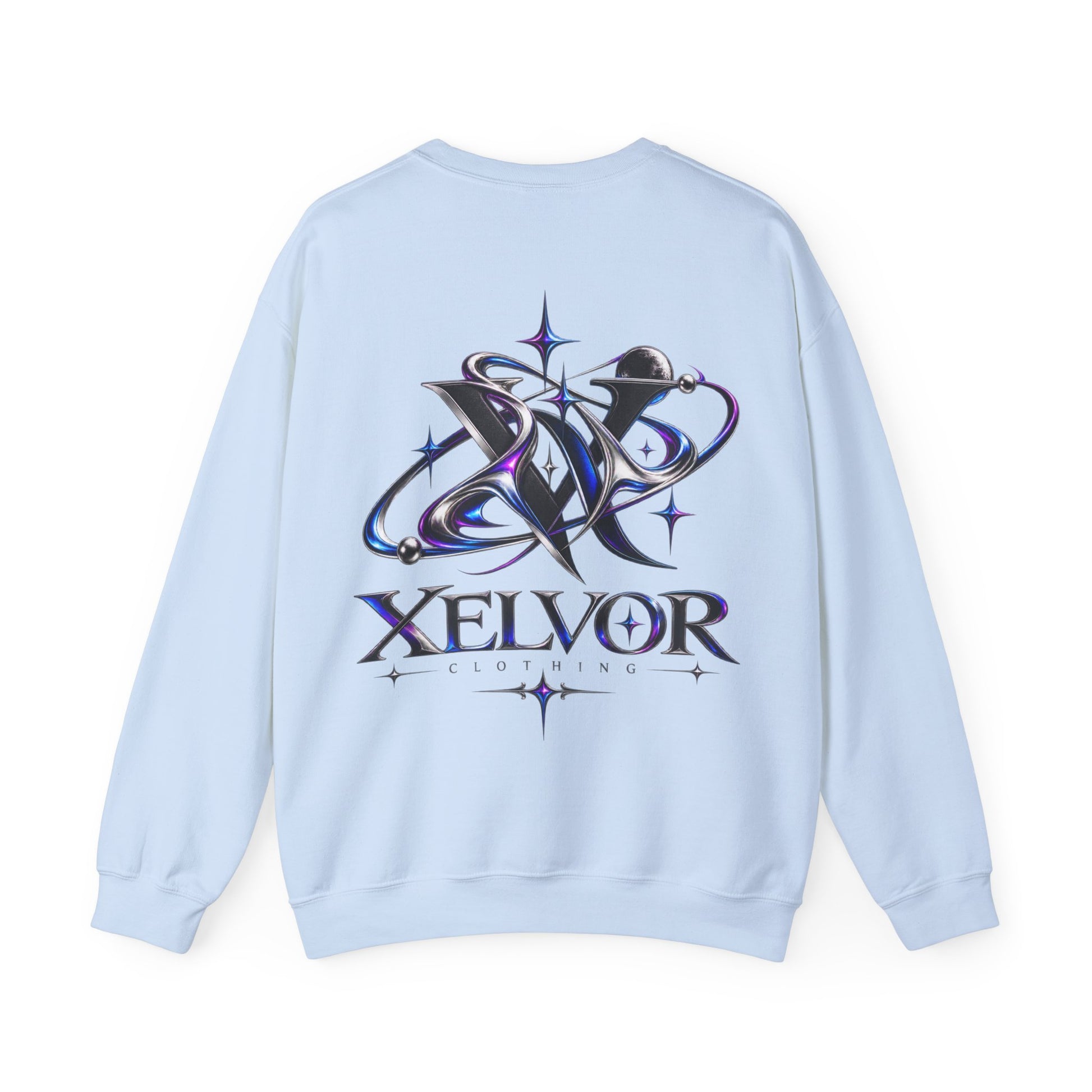 Sweat-shirt à col rond Xelvor - Pull graphique Cosmic Emblem
