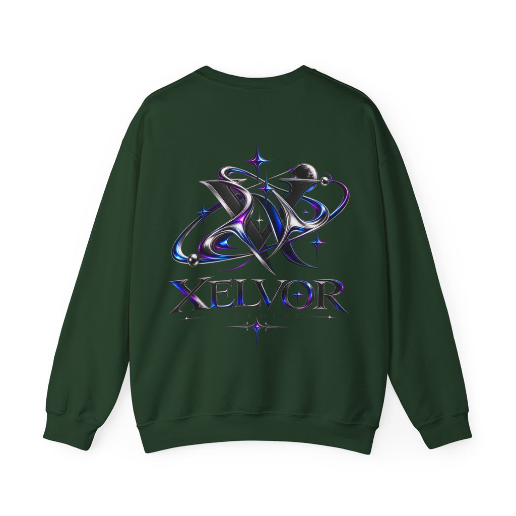 Sweat-shirt à col rond Xelvor - Pull graphique Cosmic Emblem