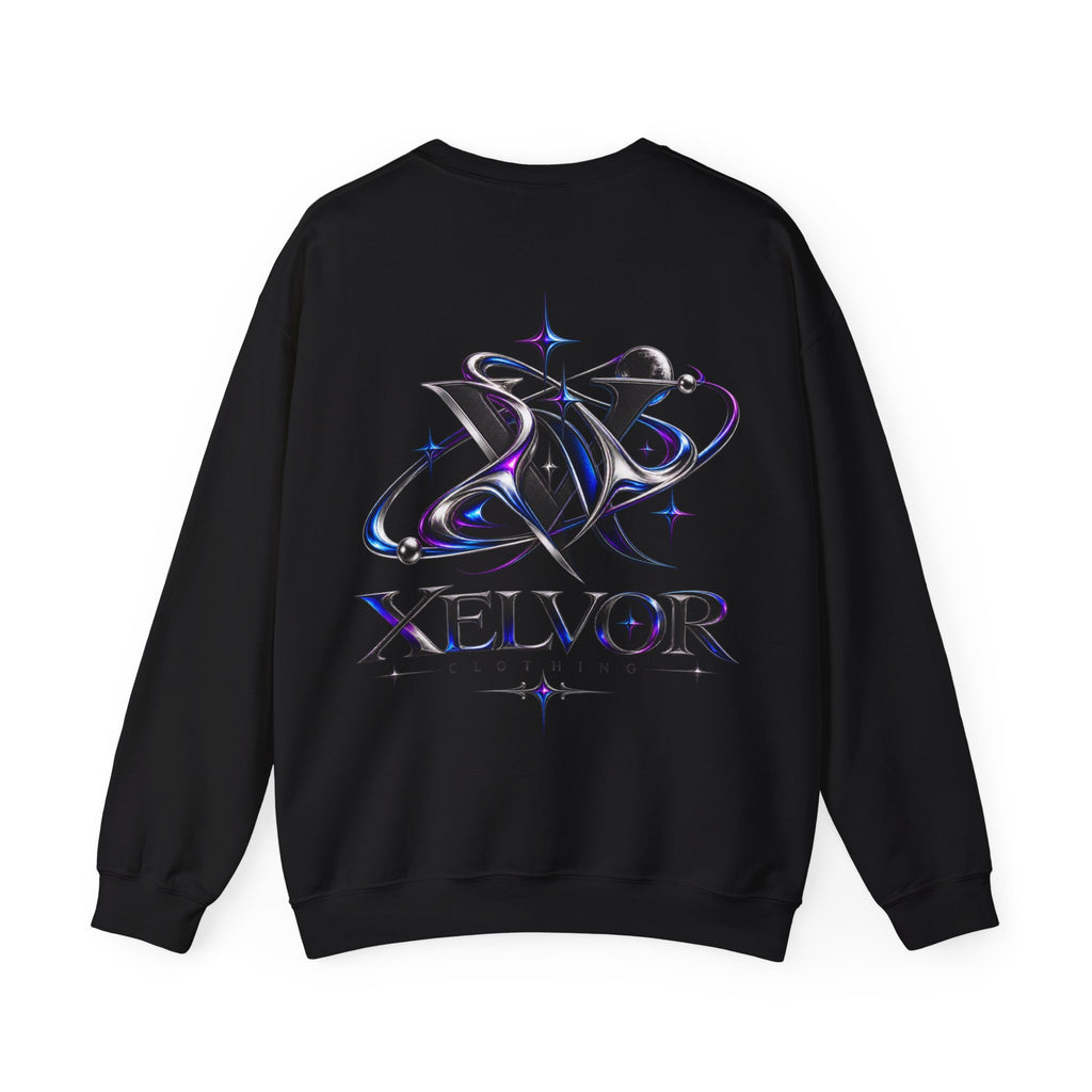 Sweat-shirt à col rond Xelvor - Pull graphique Cosmic Emblem