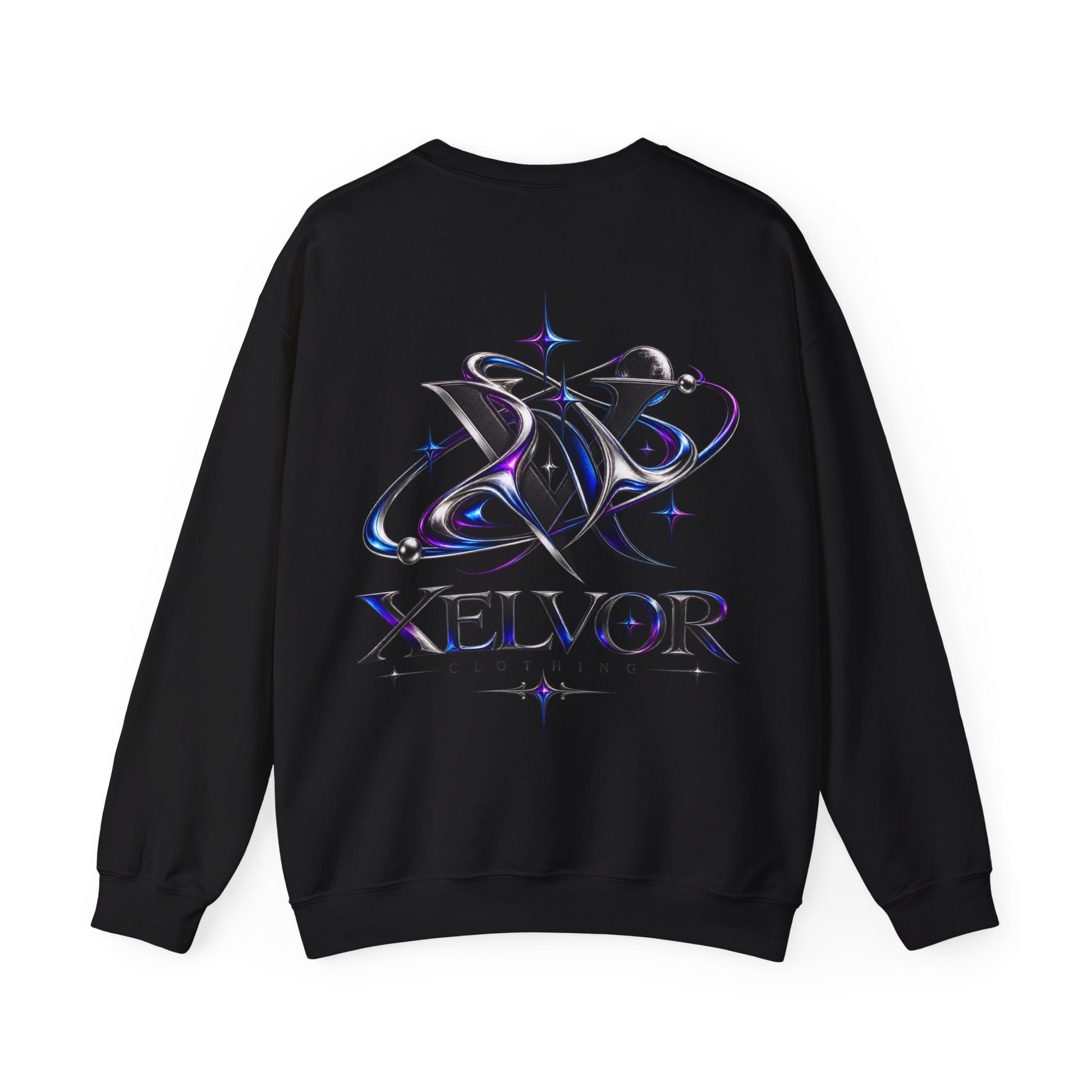Sweat-shirt à col rond Xelvor - Pull graphique Cosmic Emblem