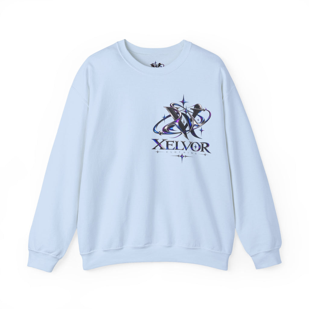Sweat-shirt à col rond Xelvor - Pull graphique Cosmic Emblem