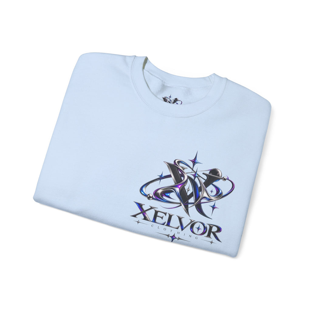 Sweat-shirt à col rond Xelvor - Pull graphique Cosmic Emblem