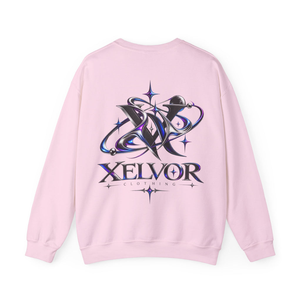 Sweat-shirt à col rond Xelvor - Pull graphique Cosmic Emblem