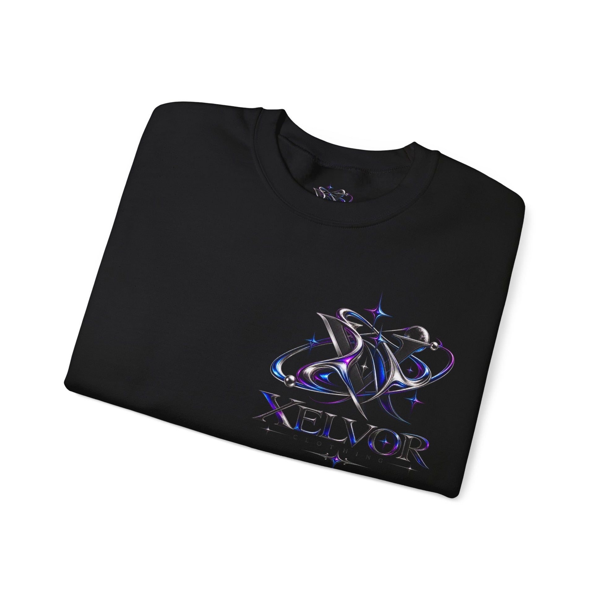 Sweat-shirt à col rond Xelvor - Pull graphique Cosmic Emblem