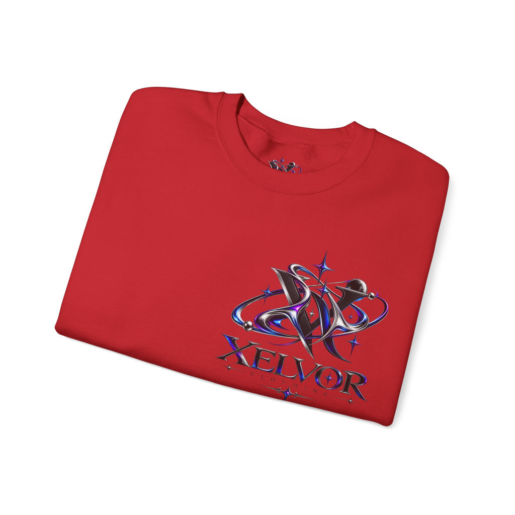 Sweat-shirt à col rond Xelvor - Pull graphique Cosmic Emblem