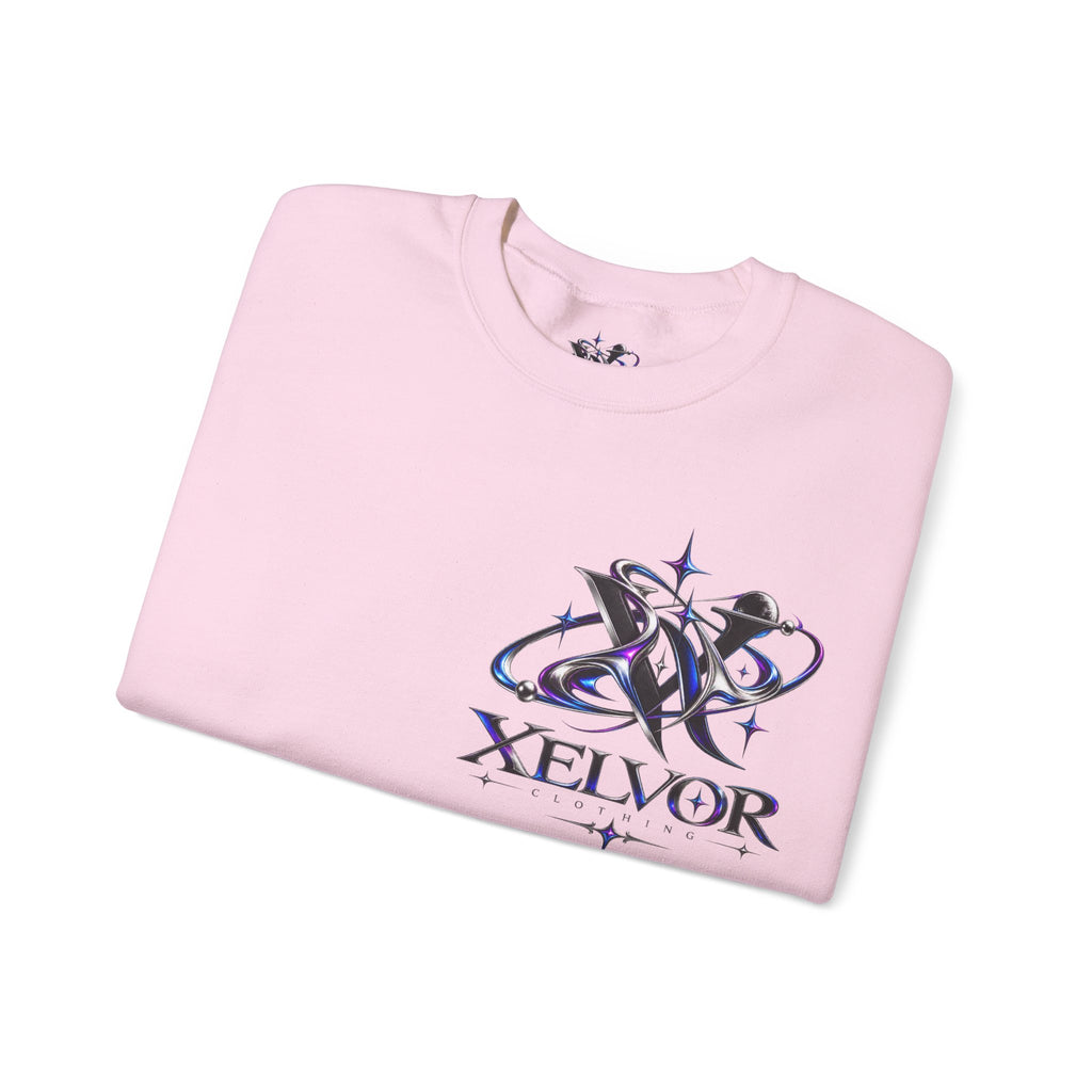 Sweat-shirt à col rond Xelvor - Pull graphique Cosmic Emblem