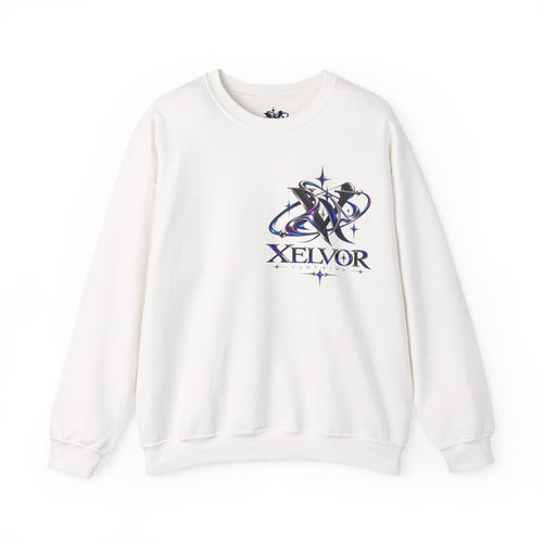 Sweat-shirt à col rond Xelvor - Pull graphique Cosmic Emblem