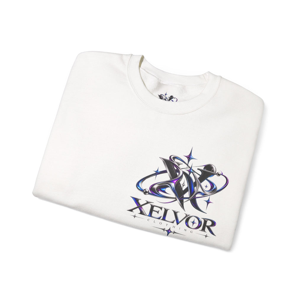 Sweat-shirt à col rond Xelvor - Pull graphique Cosmic Emblem
