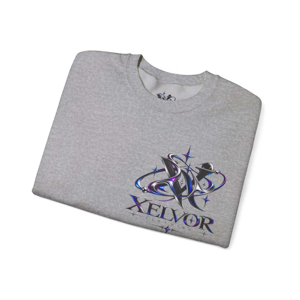 Sweat-shirt à col rond Xelvor - Pull graphique Cosmic Emblem